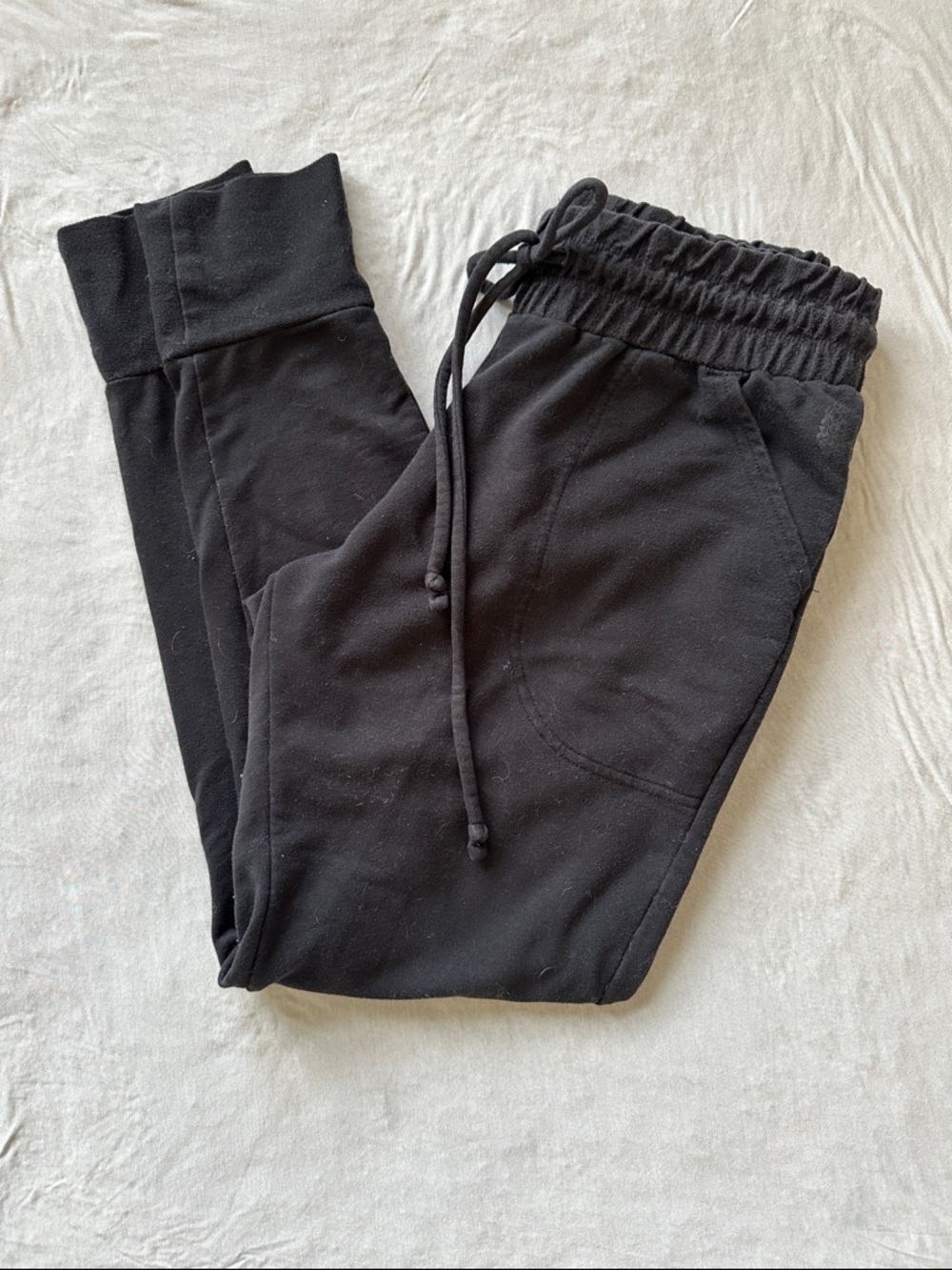 FP Movement by Free People Black Drawstring Joggers